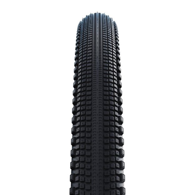 Padanga Schwalbe G-One Comp K-Guard 28  x 1.50  (40-622) // E-25, kamerinė, nelankstoma, Green Compound, K-Guard, ruda sienelė