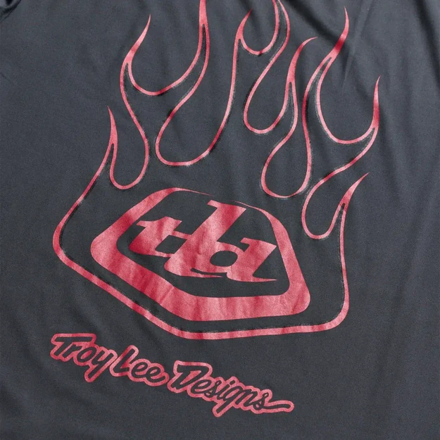 TLD MENS LONG SLEEVE JERSEY RUCKUS RIDE TEE EMBER CARBON (37142100)