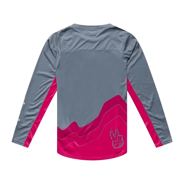 TLD MENS LONG SLEEVE JERSEY SKYLINE PRO DESCEND SLATE (30786400)