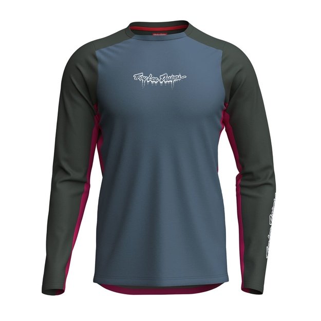 TLD MENS LONG SLEEVE JERSEY SKYLINE PRO DESCEND SLATE (30786400)
