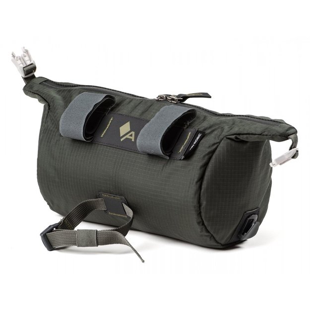 Dviračio krep&scaron;ys ant vairo Acepac Barrel MKIII // 2L, 12 x 20 cm (pilkas)