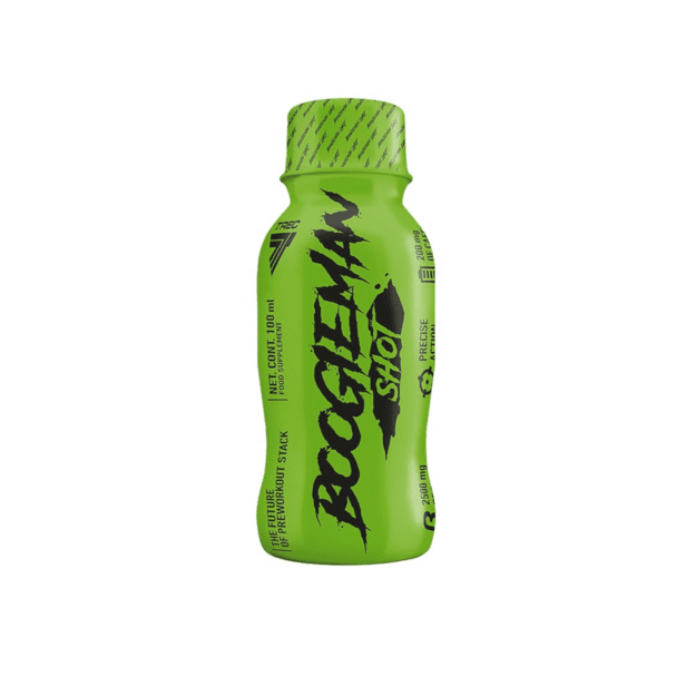 Kofeino &scaron;otas TREC Boogieman Shot 100ml, greipfrutų ir laimo skonio