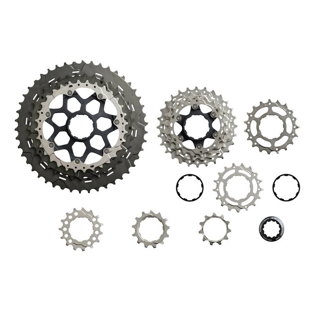 Galinis žvaigždžių blokas Shimano XT M8000 11-46T 11 pavarų, kasetė 2