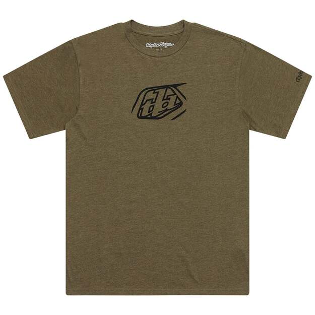 TLD SHORT SLEEVE TEE BADGE OLIVE HEATHER (70156810)