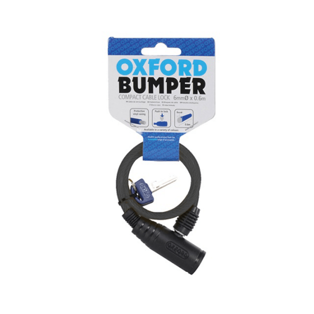 Spyna OXC Oxford Cable Lock Bumper Smoke 6mmx600mm