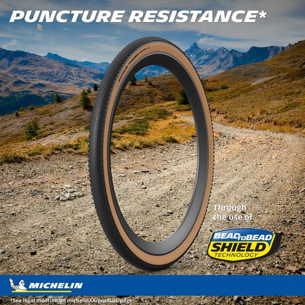 MICHELIN TIRE POWER GRAVEL BLACK CLASSIC V2 700X35C COMPETITION LINE KEVLAR TS TLR (984713) 6