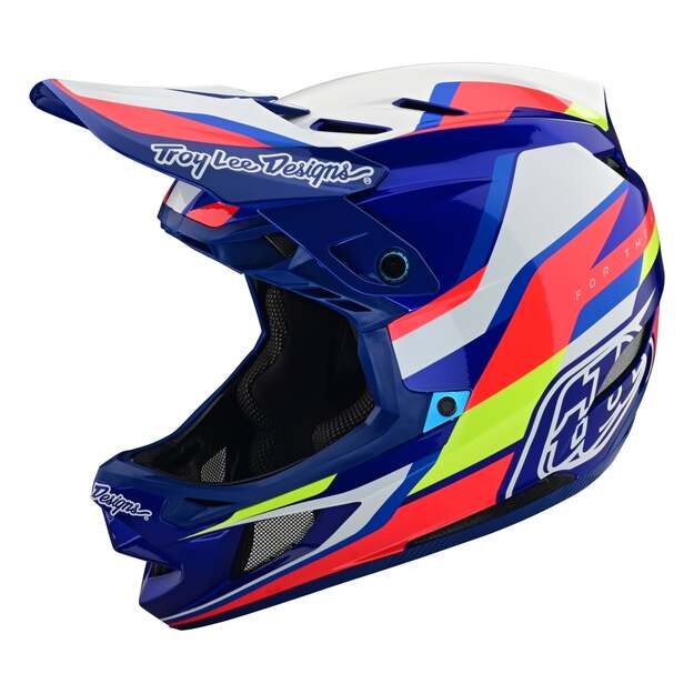 TLD HELMET D4 COMPOSITE MIPS OMEGA WHITE / BLUE (14094100)