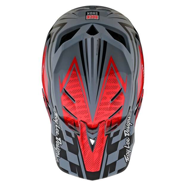 TLD HELMET D4 CARBON SRAM RED / BLACK (13948700) 7