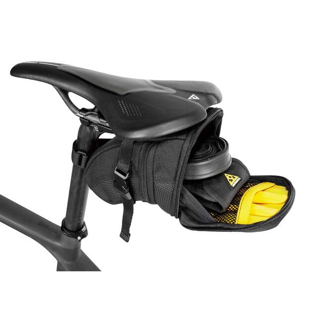 Dviračio krepšys po balneliu TOPEAK AERO WEDGE PACK MEDIUM SEAT BAG 1,3 L, juodas  3