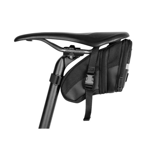 Dviračio krepšys po balneliu TOPEAK AERO WEDGE PACK MEDIUM SEAT BAG 1,3 L, juodas  2
