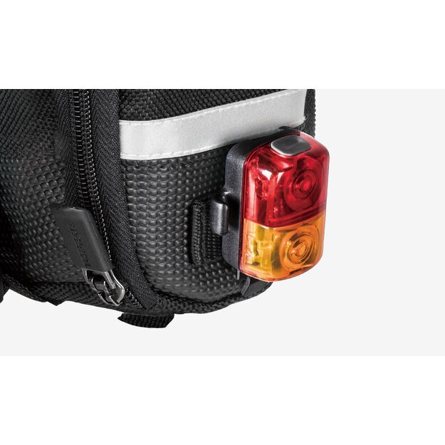 Dviračio krepšys po balneliu TOPEAK AERO WEDGE PACK MEDIUM SEAT BAG 1,3 L, juodas  5