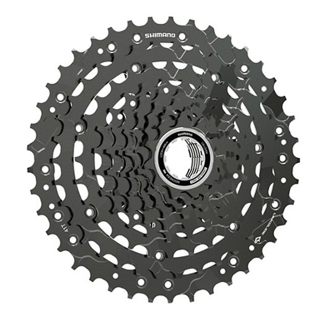 Galinis žvaigždžių blokas Shimano CUES CS-LG400-9 // 9 pav. (11-41T) 1