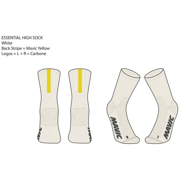 MAVIC SOCK ESSENTIAL HIGH MINT (G000254)