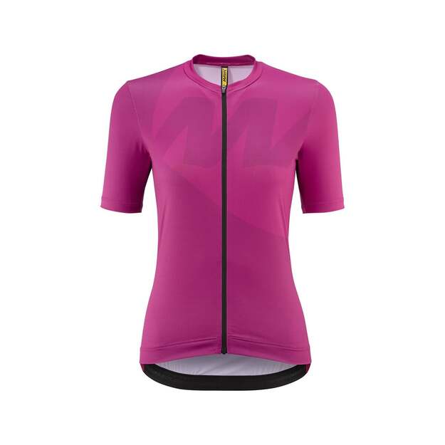 MAVIC WOMENS SHORT SLEEVE JERSEY ICON GRAPHIC FUCHSIA (T000586)