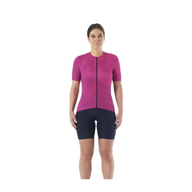 MAVIC WOMENS SHORT SLEEVE JERSEY ICON GRAPHIC FUCHSIA (T000586) 2