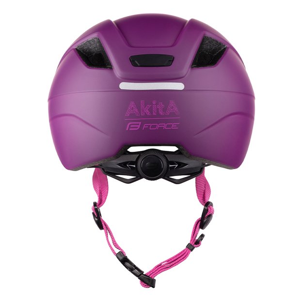 Vaikiškas šalmas FORCE Akita // dydis S-M (52-57 cm) (violetinė) 3