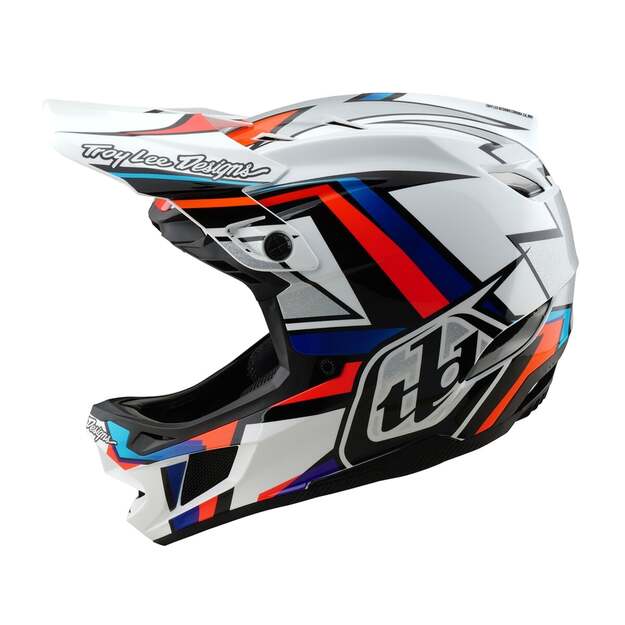 TLD HELMET D4 COMPOSITE FRAMES WHITE / SILVER (14026200)