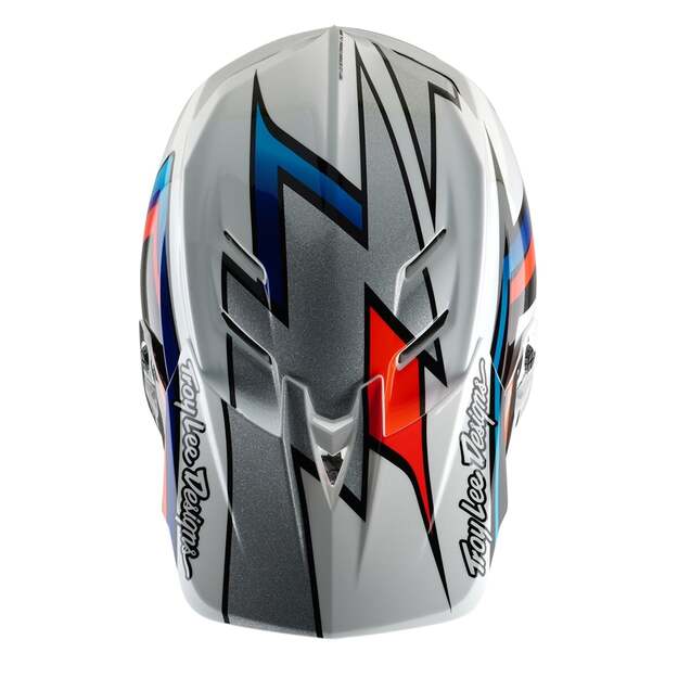 TLD HELMET D4 COMPOSITE FRAMES WHITE / SILVER (14026200) 7