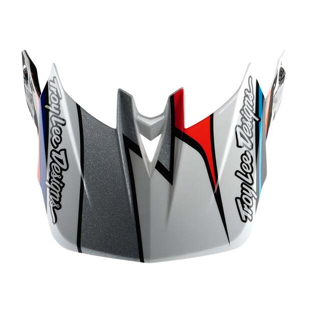 TLD HELMET D4 COMPOSITE FRAMES WHITE / SILVER (14026200) 8