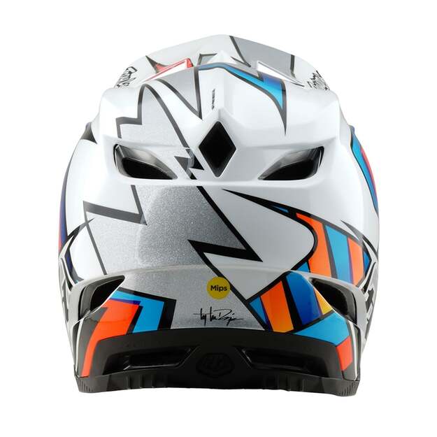 TLD HELMET D4 COMPOSITE FRAMES WHITE / SILVER (14026200) 2