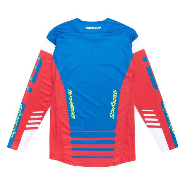 TLD LS JERSEY SPRINT FIFTY-50 FIERY RED (32335600) 1