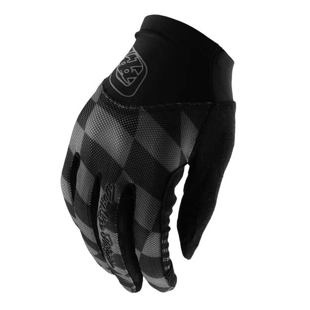 TLD WOMENS GLOVES ACE TWISTED CHECKERS BLACK (43651601)