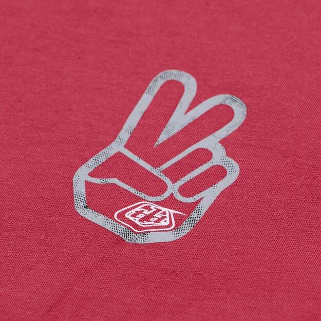 TLD SHORT SLEEVE TEE PEACE OUT FUCHSIA (70157307) 2