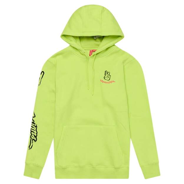 TLD HOODIE PEACE OUT GLO YELLOW (73157301)