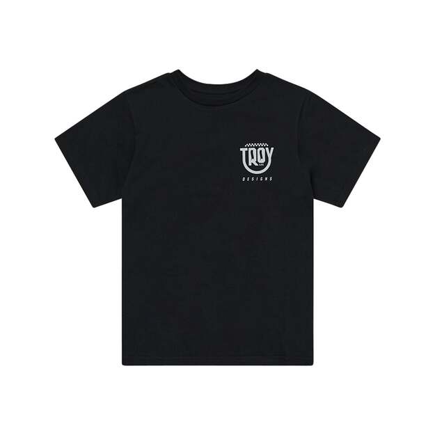 TLD WOMENS SHORT SLEEVE TEE SMILEY BLACK (75376601)