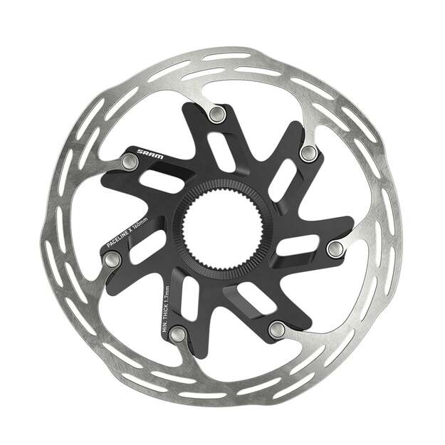 00.5018.037.036 - SRAM ROTOR CNTRLN 2P CL 180MM BLK ROUNDED LR