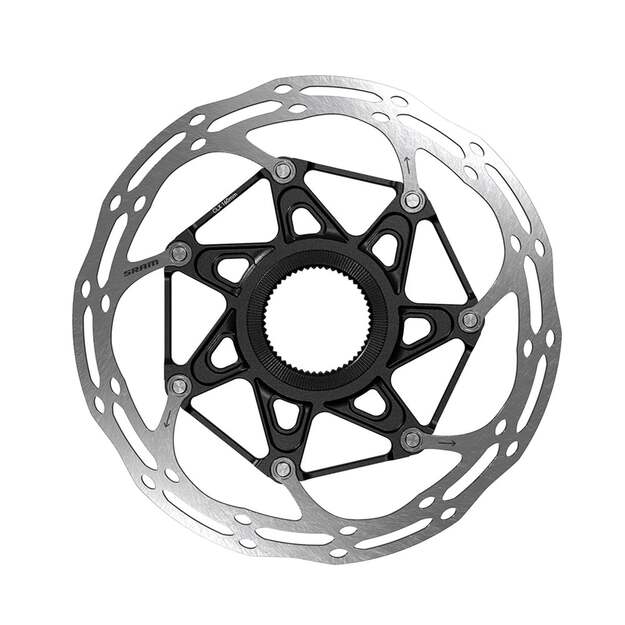 00.5018.037.036 - SRAM ROTOR CNTRLN 2P CL 180MM BLK ROUNDED LR 1
