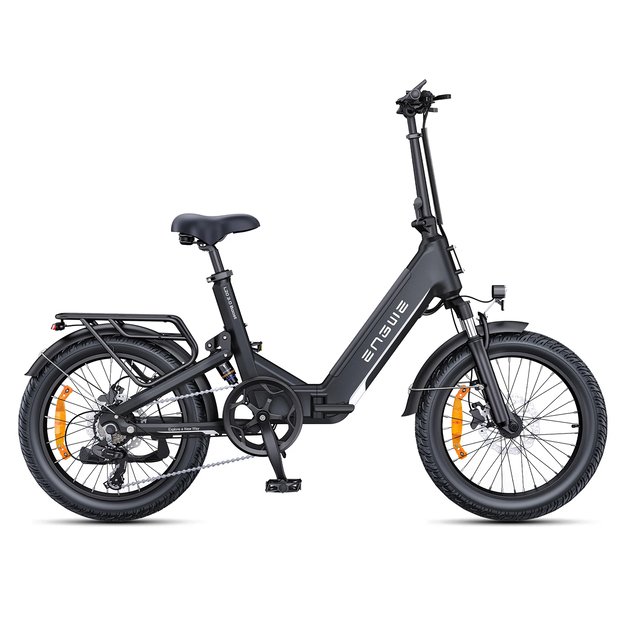 Elektrinis dviratis Engwe L20 3.0 Boost 20  // 7G, sulankstomas (juoda)