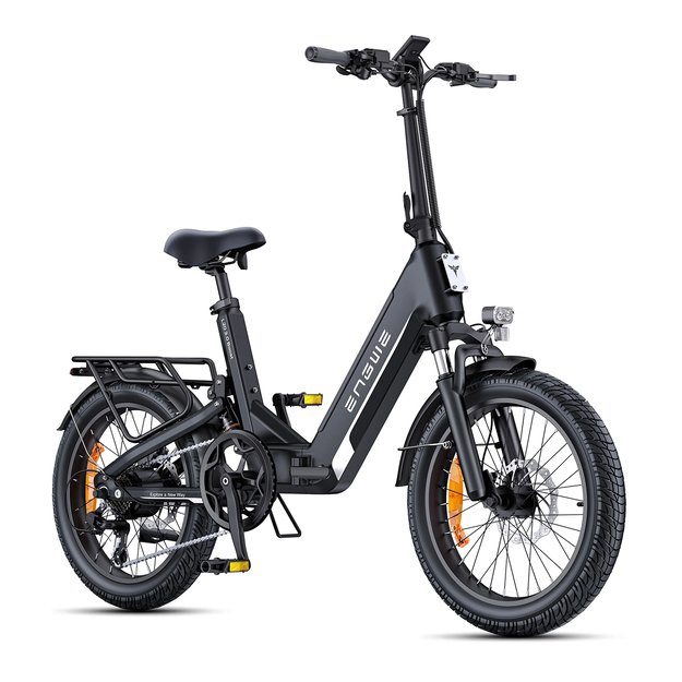 Elektrinis dviratis Engwe L20 3.0 Boost 20  // 7G, sulankstomas (juoda) 1