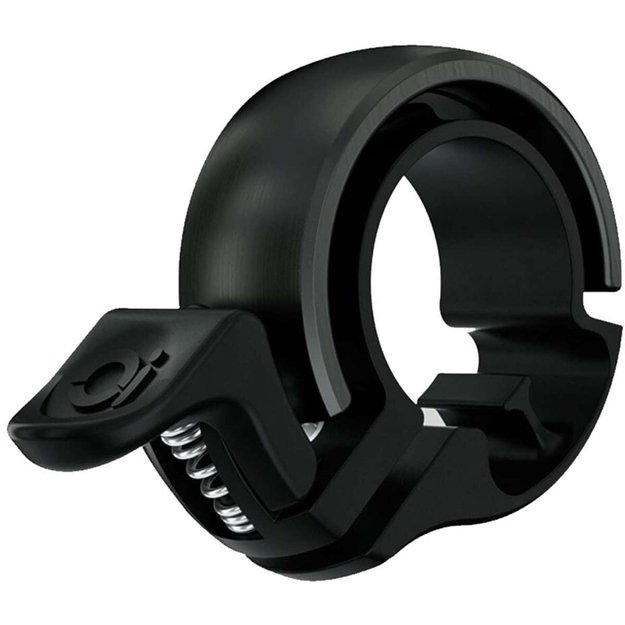 Dviračio skambutis Knog Oi Classic Small Bike Bell // ⌀ 22,2 mm (juodas)