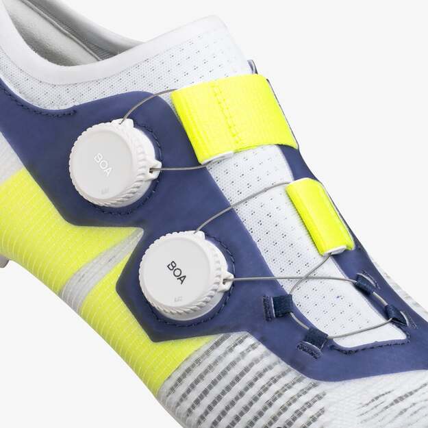 FIZIK SHOES VENTO VEGA CARBON WHITE - YELLOW FLUO (VER1DMR1C2090) 4