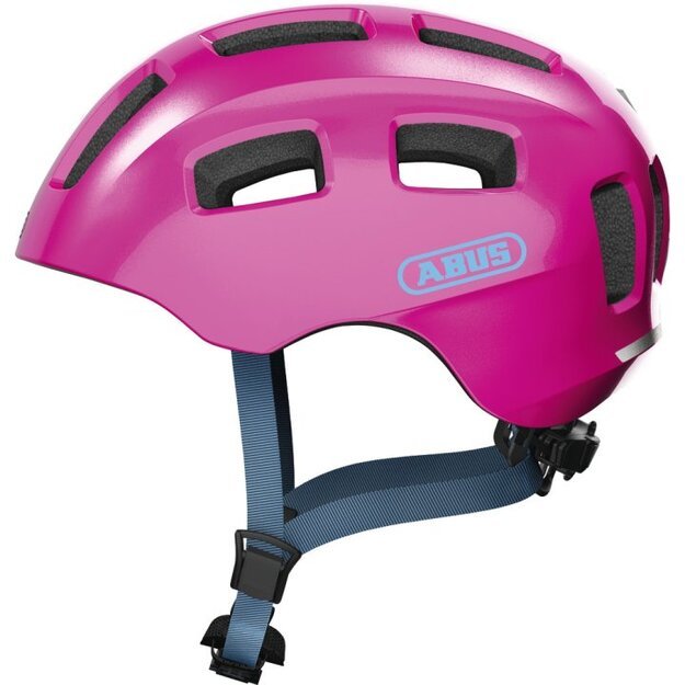 Šalmas ABUS YOUN-I 2.0 S 48-54cm (Rožinė)