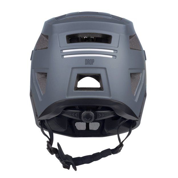 Šalmas FORCE Drop // dydis: XS - S (51-54 cm) (juoda/pilka) 3
