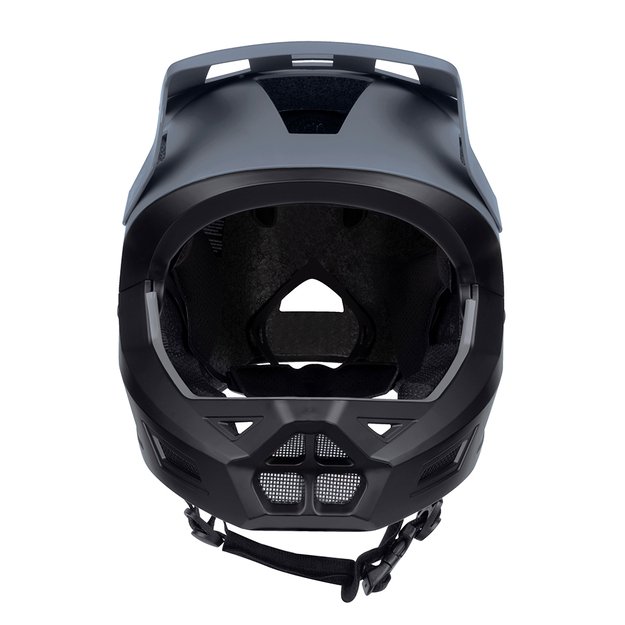 Šalmas FORCE Drop // dydis: XS - S (51-54 cm) (juoda/pilka) 2
