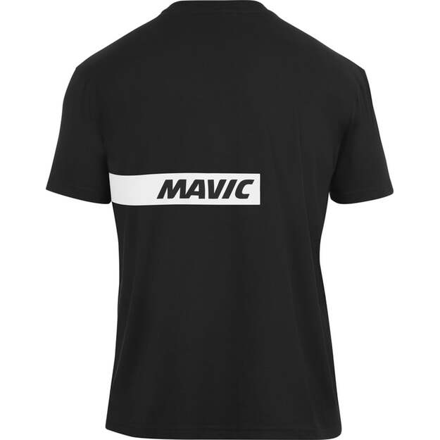 MAVIC SHORT SLEEVE TEE CORPORATE STRIPE BLACK CORDE (T000215) 1
