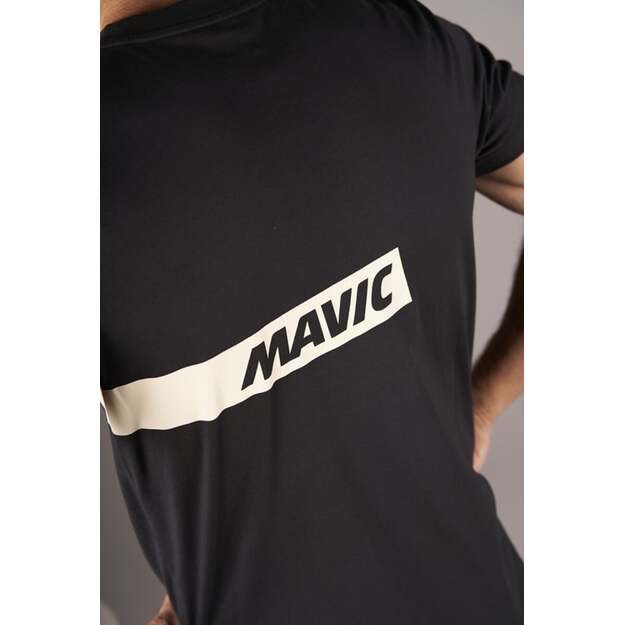 MAVIC SHORT SLEEVE TEE CORPORATE STRIPE BLACK CORDE (T000215) 2