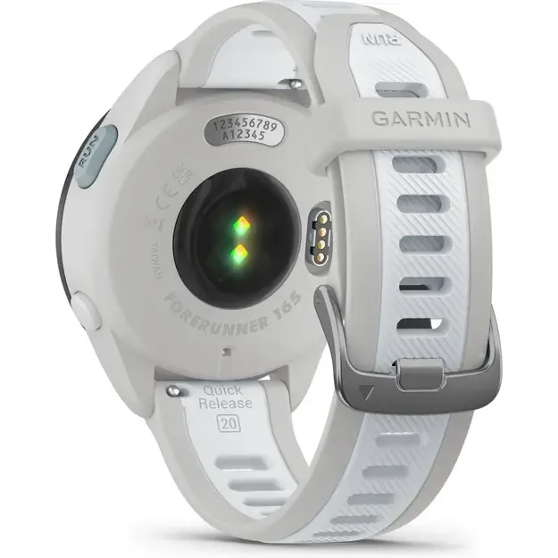 Išmanusis laikrodis Garmin Forerunner® 165 | Mist Grey/Whitestone 3