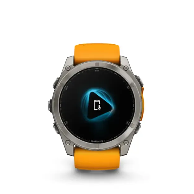 Išmanusis laikrodis Garmin Fenix® 8 Amoled | 51mm | Titanium - Spark Orange 1