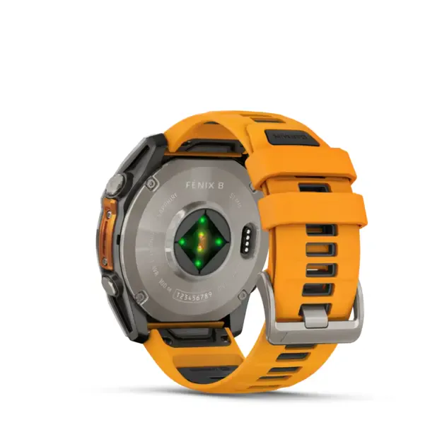 Išmanusis laikrodis Garmin Fenix® 8 Amoled | 51mm | Titanium - Spark Orange 6