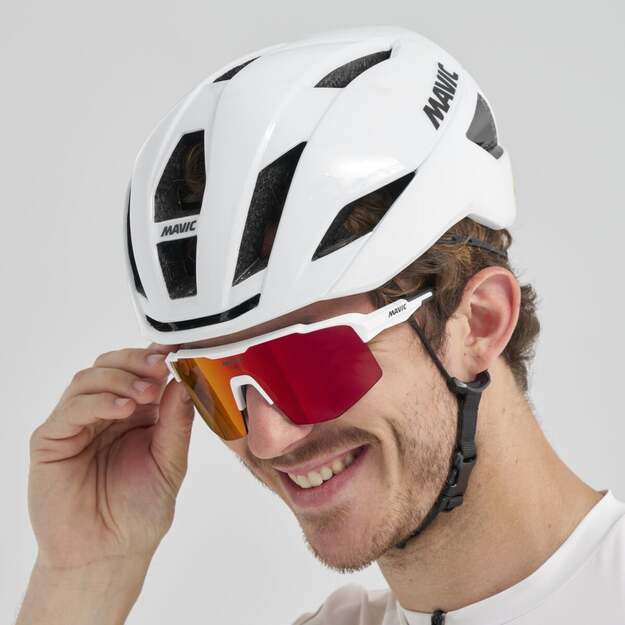 MAVIC EYEWEAR SHIELD WHITE/RED (G000792) 3