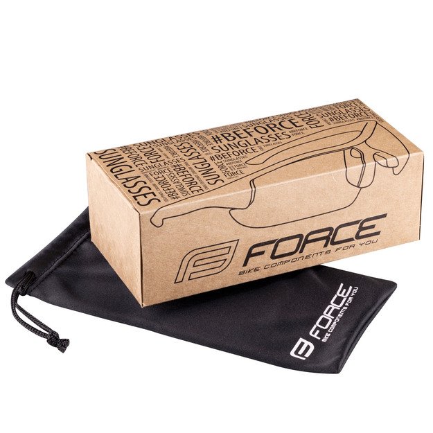 Akiniai FORCE Ombro Plus, juodi lęšiai (juodi) 1