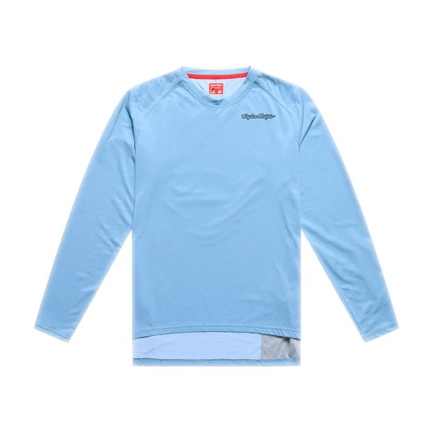 TLD WOMENS LONG SLEEVE JERSEY LILIUM PRO MONO DAWN BLUE (33402702)