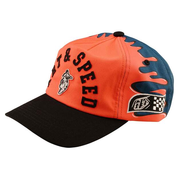 TLD UNSTRUCTURED CURVED SNAPBACK FINISH LINE CORAL / BLUE (795235001)