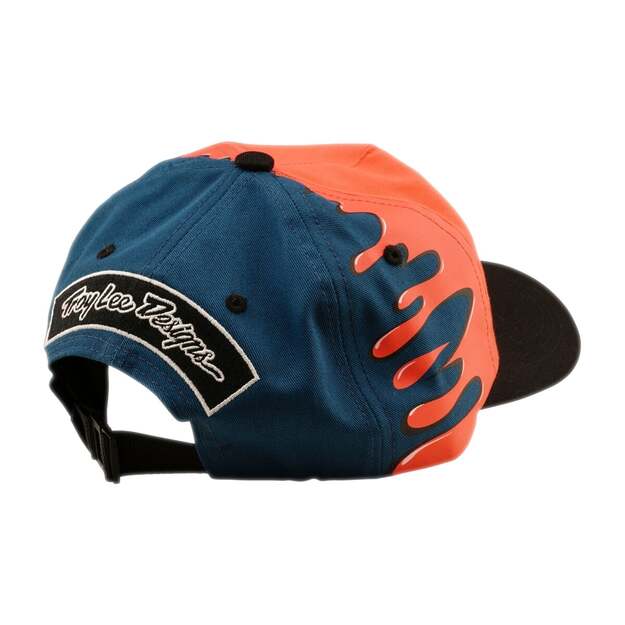 TLD UNSTRUCTURED CURVED SNAPBACK FINISH LINE CORAL / BLUE (795235001) 2