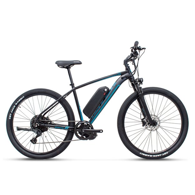 Elektrinis RAVEN Squad E-Novation 48V 29  // 10G, dydis 19  (48 cm) (juoda/mėlyna) 