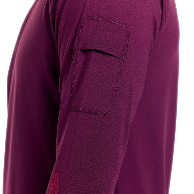 TLD LONG SLEEVE JERSEY RUCKUS RIDE TEE LOCKDOWN SANGRIA (37102600) 3